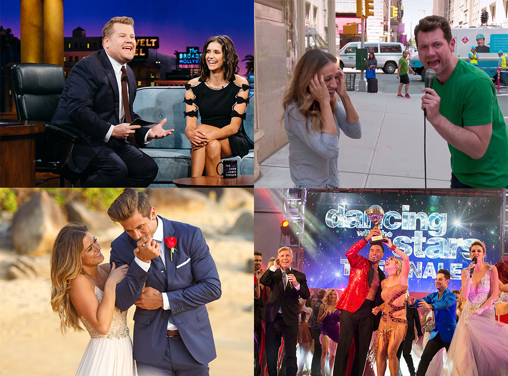 Best Reality or Talk Show, Late Late Show, Billy on the Street, Dancing with the Stars, The Bachelorette, TV scoop awards Best Reality or Talk Show, Late Late Show, Billy on the Street, Dancing with the Stars, The Bachelorette, TV scoop awards
